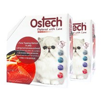 오스테크 캣 울트라 젤리 파우치 70g, 24개, 참치 + 연어 혼합맛