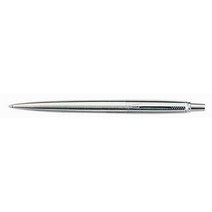 PARKER 죠터 스텐레스 볼펜 흑 필기구 파카 각인 쇼핑몰 선물 6W145A0E, 1개, 1개