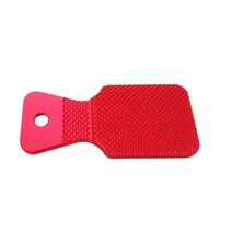 GHSHOP 당구 풀 큐 팁 샌더 가볍고 견고한 실용 버너 수리 도구 당구 파티 훈련 여행용 금속 샌더 스커퍼, 알루미늄 합금, 빨간색
