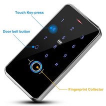 FULL-IP68 지문 액세스 제어 시스템 RFID 리더 독립형 컨트롤러 (프레스 스크린 패널 포함), 01 금
