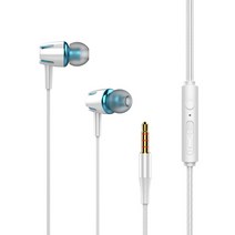 주닉스 ZNS-B9 인 이어 헤드폰 3.5MM 커널형 이어폰, 블랙+골드
