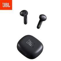 JBL-Wave 300 TWS 진정한 무선 블루투스 이어폰 음악 헤드폰 마이크 충전 케이스가 있는 경량 이어 버드, 블랙