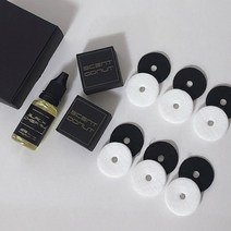 차량용 방향제 고급 리필킷 세트 블랙체리 클린코튼 화이트 머스크, 클린코튼15ml[섬유펠트6P]