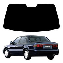 로톰 소나타 전면 열성형 썬팅필름, 열차단 25 (진함), 소나타2/3 (93년-98년), 현대