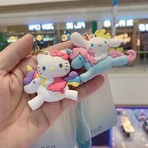 산리오 입체 키링 마이멜로디 시나모롤 헬로키티 피규어, 1.마이멜로디