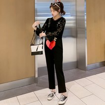 임산부 규밀복 스판 멜빵바지 멜빵 스커트 임산부 패션 세트