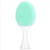 필립스 소닉케어 다이아몬드클린 전동 칫솔 핸들 페이셜 클렌징 브러시 실리콘 페이스 클렌저 마사지 브러시 헤드, 초록