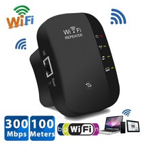 와이파이 증폭기 무선 와이파이 리피터 와이파이 익스텐더 300Mbps 와이파이 앰프 802.11N/B/G 부스터 Repetidor Wi fi Reapeter 액세스 포인트, 단일옵션