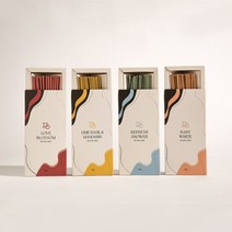 피어오르 인센스스틱 선향 30g, 베이비화이트