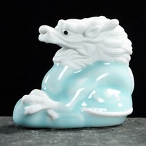 와이유 말소품 귀여운 십이지 조형물 쥐와 호랑이 뱀과 양과 원숭이, 용(여요) 6.8*4.9*8