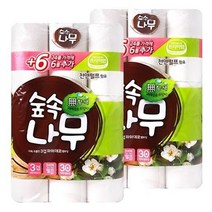 부성 숲속나무프리미엄3겹30롤 2개, 3개