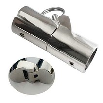 NRCXRC 316SS Marine Grade Boat Handrail Fitting -Boat Pipe Connector Folding Swivel Coupling Tube Jo, 1