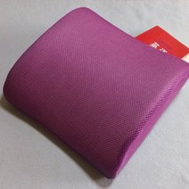 허리배게 수면무호흡증베개 빨대베개 비개개 다리올리는쿠션 허리강화운동기구 목보조기 등펴기 마사지 메모리 폼 사무실 요추 수면무호흡베개 빨아쓰는경추베개 편백나무경추베개 다리올리는베, 보라색(메쉬)
