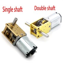 마이크로 미니 N20 기어 모터 DC 3V 6V 12V 4-381RPM 높은 토크 금속 전기 감속 저속 박스, [13] 6V 68 RPM, [02] Double Shaft
