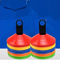 높이 뛰기 허들 더미 축구 농구 훈련 민첩성 작은 페이스 사인 디스크 장애물 도로 표지판 콘 도로 10 개, 01 GREEN