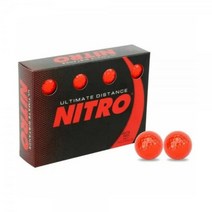 Nitro Ultimate Distance 15 Pack Red Golf Balls