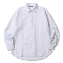 이지 옥스퍼드 오버핏 셔츠 (WH)
