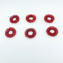 손가락 마사지 반지 침술 반지 건강 관리 바디 마사지 휴식 손 마사지 손가락 체중 감량 미니 손가락 마사지 약지 마사지기 반지, D.빨간색
