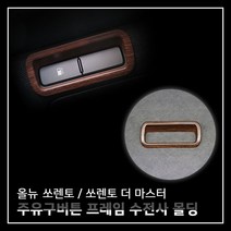 MODNEY 올뉴쏘렌토 더뉴쏘렌토 더마스터 주유구버튼프레임 스위치 카본수전사 몰딩 인테리어 자동차용품