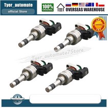 인젝터 55577403 시보레 주야 평분시 GMC 지형 Buick Encore Chevrolet Cruze Malibu 용 4PCS 연료 인젝터, 01 4 piece, 4개