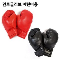 KC안전 인증 어린이용 권투 복싱 글러브 / 스파링 킥미트, 권투 글러브 (어린이용-레드)
