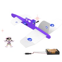 카나드형 양력원리 항공기모형조립 학습키트 캠핑장놀이 두뇌개발 학원 IQ