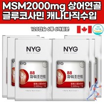 조인트 엠에스엠 관절 상어연골 건강 캐나다산 글루코사민 손가락 손목 출산후여성 갱년기 중장년 영양제