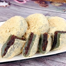 1[이든미] 굳지않는 쑥콩떡/쑥개떡/쑥떡/콩가루떡/콩쑥개떡/쑥콩찰떡/ 1.92kg 60g x32알
