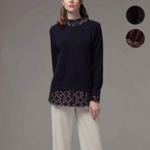 홈쇼핑브랜드 홈쇼핑E 여성 기모 레이어드 블라우스3