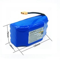 전기자전거배터리 킥보드베터리 24v배터리 36V 충전식 이온 배터리 팩 4400mah 4.4AH 셀 전기 셀프 밸런스 스쿠터 호버 보드 외발 자전거용