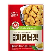 참바삭한 치킨너겟 참프레 19.5gX54ea 내외, 단품, 단품
