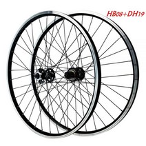 자전거바퀴 자전거휠셋 26 인치 mtb 자전거 휠 알루미늄 합금 카세트 set8-12, 26 gray hub_Clincher | 24MM |