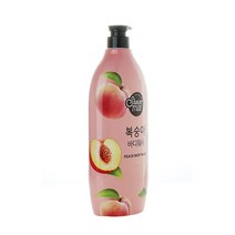 샤워메이트 복숭아 바디워시 과일향, 1000g, 3개