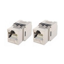 네트워킹 도구 CNCOB Cat7 키스톤 잭 Cat6a RJ45 FTP 공구없는 아연 합금 모듈 10 기가비트 6pcs, 01 cat7