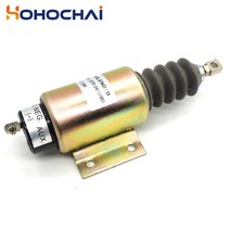 엔진 크레인 신제품 연료 차단 솔레노이드 24V 2370-24ESU1B5S 플레임 아웃 밸브 6BT 5.9L 디젤 엔진용, 단일옵션