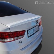 날개 올뉴K5 스포일러 트렁크 스포일러 글라스윙 리어 포굿드라이브, G129스노우화이트