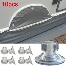 10pcs 그립 천막 흡입 컵 고정 패드 캐러밴 Motorhome 주최자 후크 자동차 캠핑 타포린 액세서리
