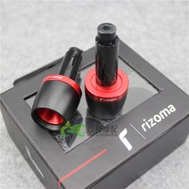 야마하 MT07 R1 R6 R3 XSR900 핸들바 플러그 밸런스바, 빨간