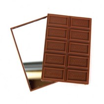 초콜렛손거울/초코릿 손거울/휴대용거울 실과 수업용만들기 재료 미술 공예 공작 학습 방과후 DIY 과, 쿠팡 1