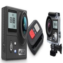 [차량용무선초소형카메라] IDEACELL 4K 30M방수 초소형 캠코더 카메라 액션캠 무선리모콘, AU181