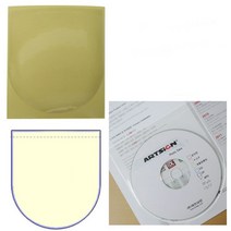 밀봉형 포켓 라벨 테이프 CD 케이스 30매 포스트 윈디커 DVD 씰스틱, 단품
