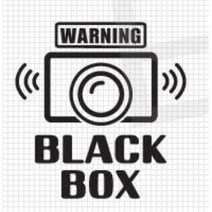 블랙박스 녹화중 스티커 CCTV 데칼 차량 더뉴K3 더넥스트스파크 포터 KA4카니발 그렌져XG 말리부 문구 마티즈 SM3 쏘렌토 NF소나타 GV70 티구안 BMW, 레드, C타입
