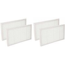 Nispira True HEPA 필터 3M Filtrete 울트라 콰이어트 공기 청정기 모델 FAP02 FAP01RMS 및 FAP02RMS와 호환됩니다. 부품 FAPF02 FAP, 4 PK
