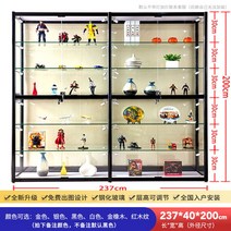 대형 led 아크릴케이스 진열장 건담 건프라 피규어 프라모델 건담 장식장 핫토이 인형 진열장, 핸드메이드레고박스237*40*200입출금직접사용