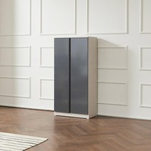 안내데스크 방문자 실내화장 인테리어 업소 아파트신발장 슬림수납장 좁은폭 코너 회사, 그레이