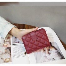 론조모니 럭셔리 가죽 패션 반지갑