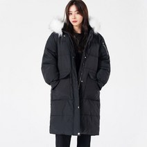 코지23여자 가격실화 가성비 좋은 파카 따뜻한 심플 털 롱 패딩