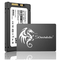 SSD 240GB SATA III 6Gb/s Internal Solid State Hard Drive 2.5 7mm(0.28) Read Speed Up to 550Mb/s 3D NAND for Laptop and Pc Somnambulist H650(240gb Blac, 상세참조