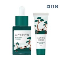 [NEW] 라운드랩 소나무 진정 시카 앰플 기획 (+진정 크림 10ml 증정), 1세트