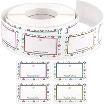 캐리어스티커 여행가방꾸미기 300pcs 빈 날짜 쓰기 가능한 레이블 스티커 주방 냉장고 저장 분류 컨테이너, 02 300 Pcs
